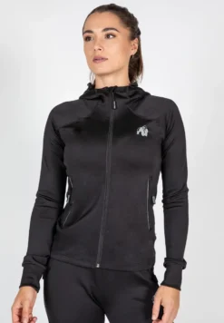 Gorilla Wear Halsey Trainingsjas - Zwart