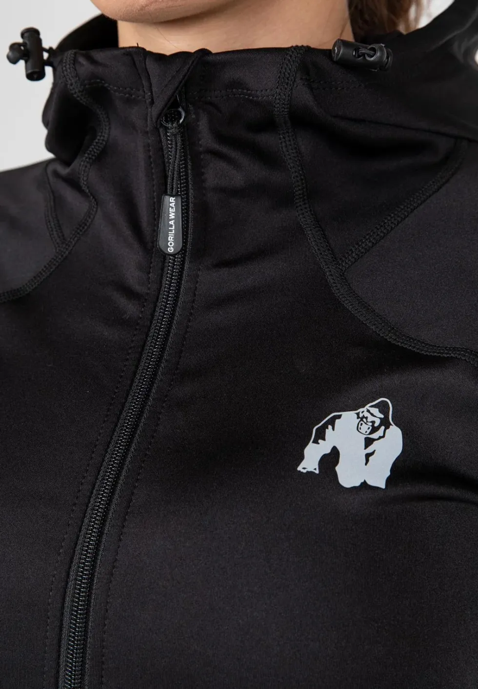 Gorilla Wear Halsey Trainingsjas - Zwart