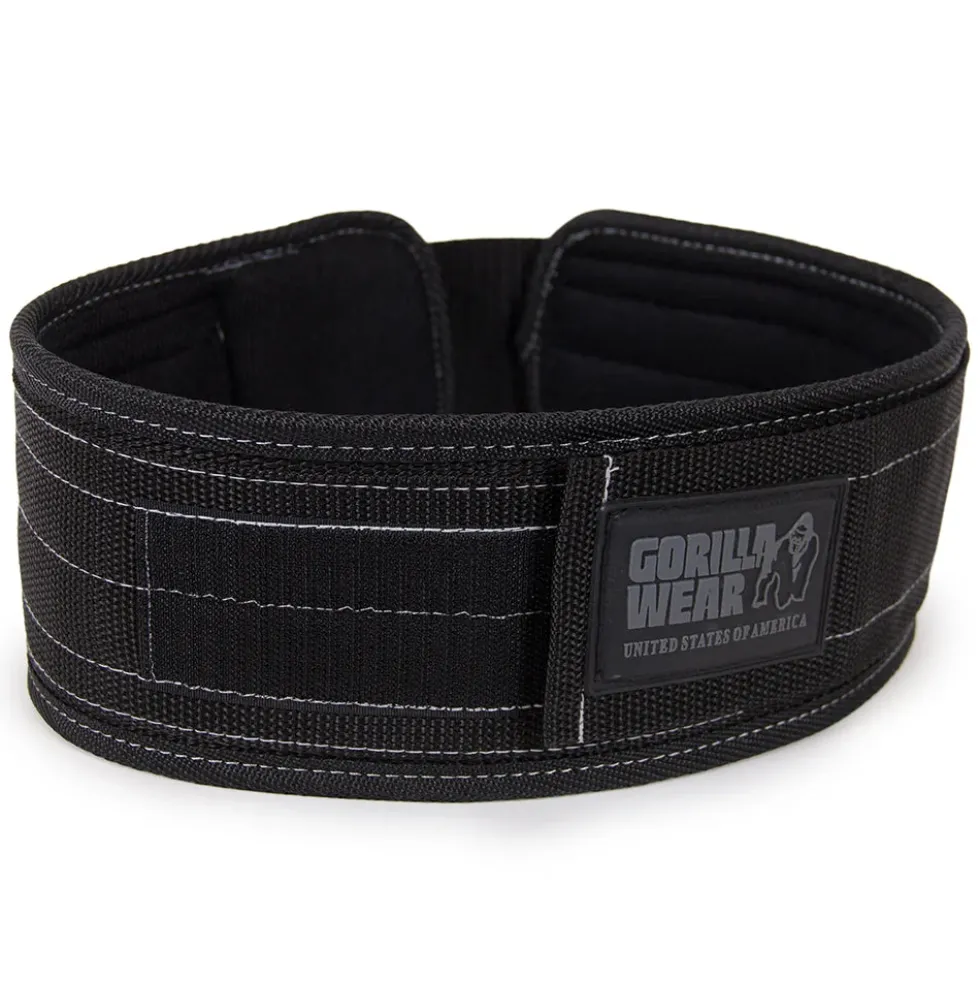 Gorilla Wear Halterriem - 4 Inch Nylon Lifting Belt - S/M