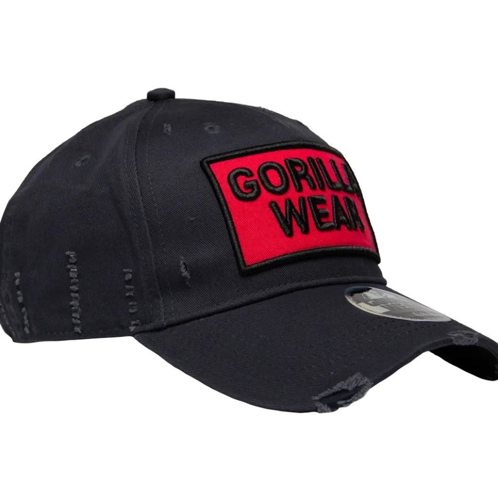 Gorilla Wear Harrison Pet - Zwart/Rood