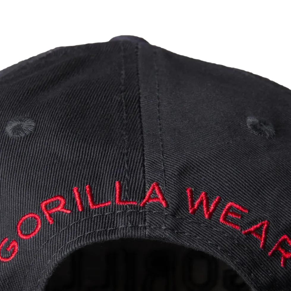 Gorilla Wear Harrison Pet - Zwart/Rood