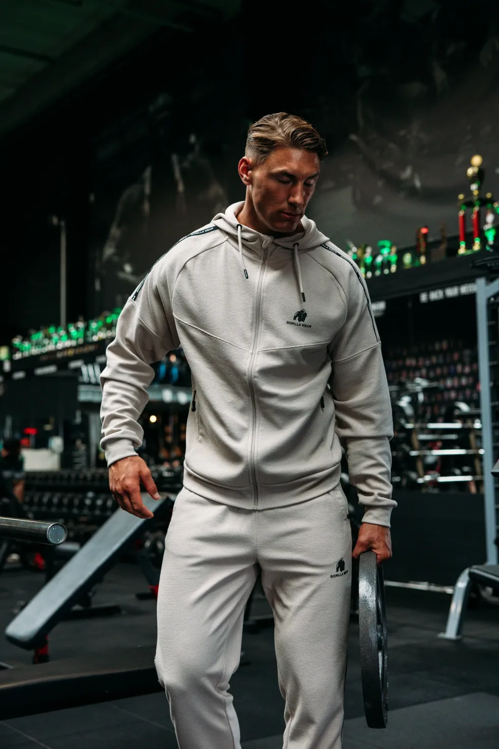 Gorilla Wear Harvey Trainingsbroek - Beige