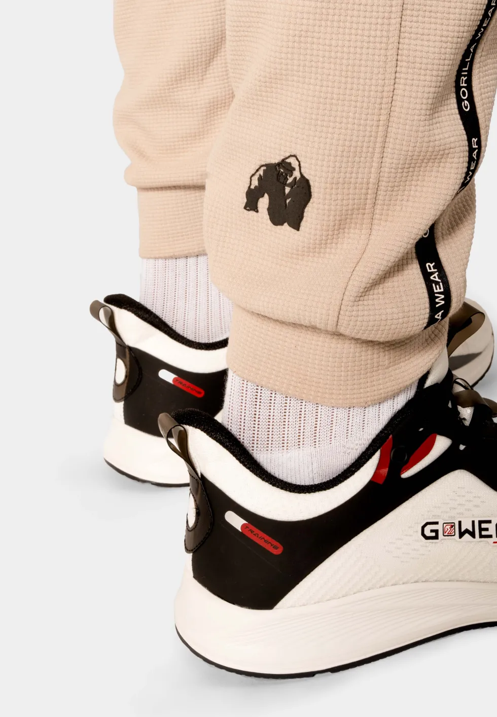 Gorilla Wear Harvey Trainingsbroek - Beige