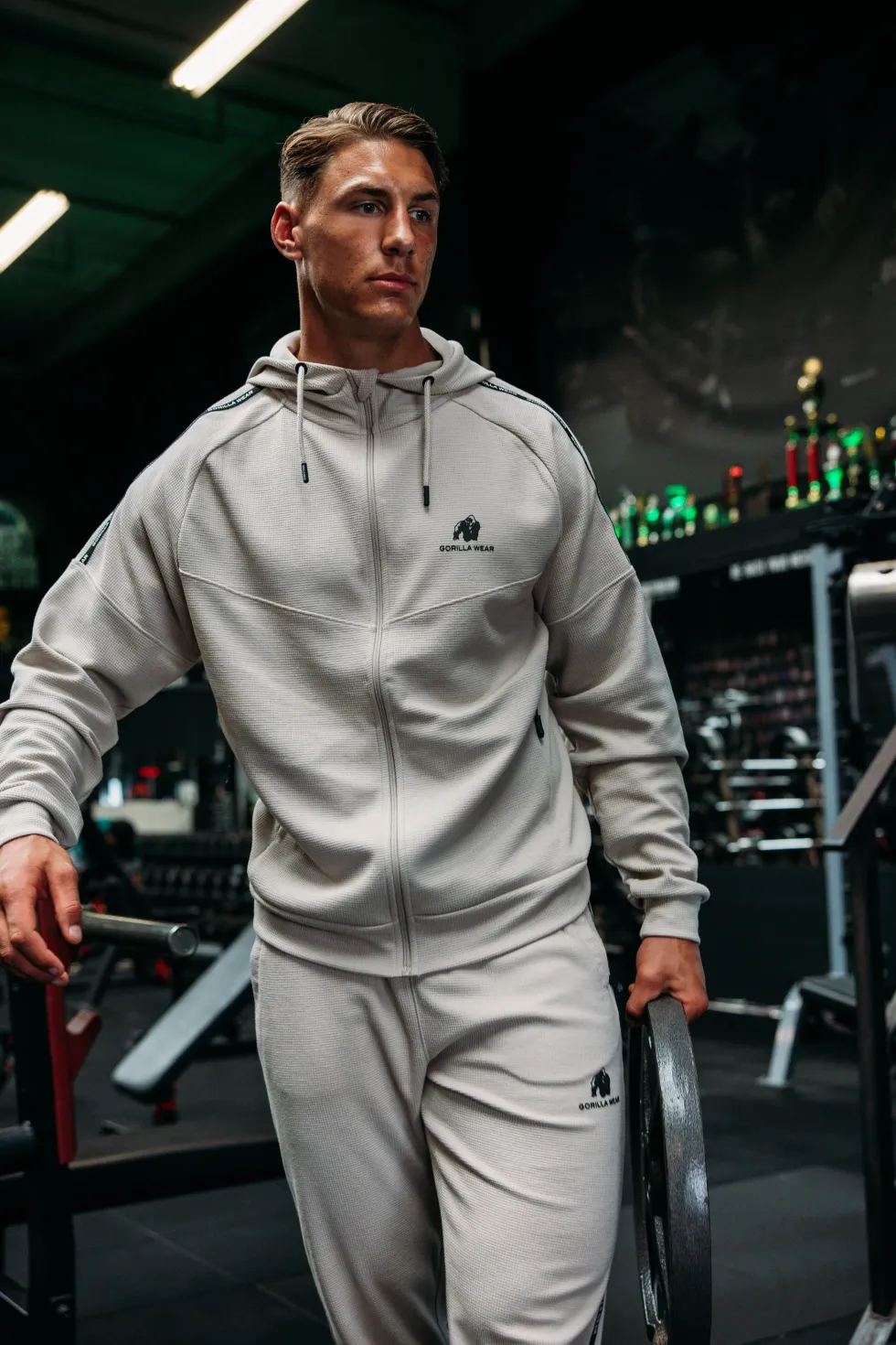 Gorilla Wear Harvey Trainingsbroek - Beige