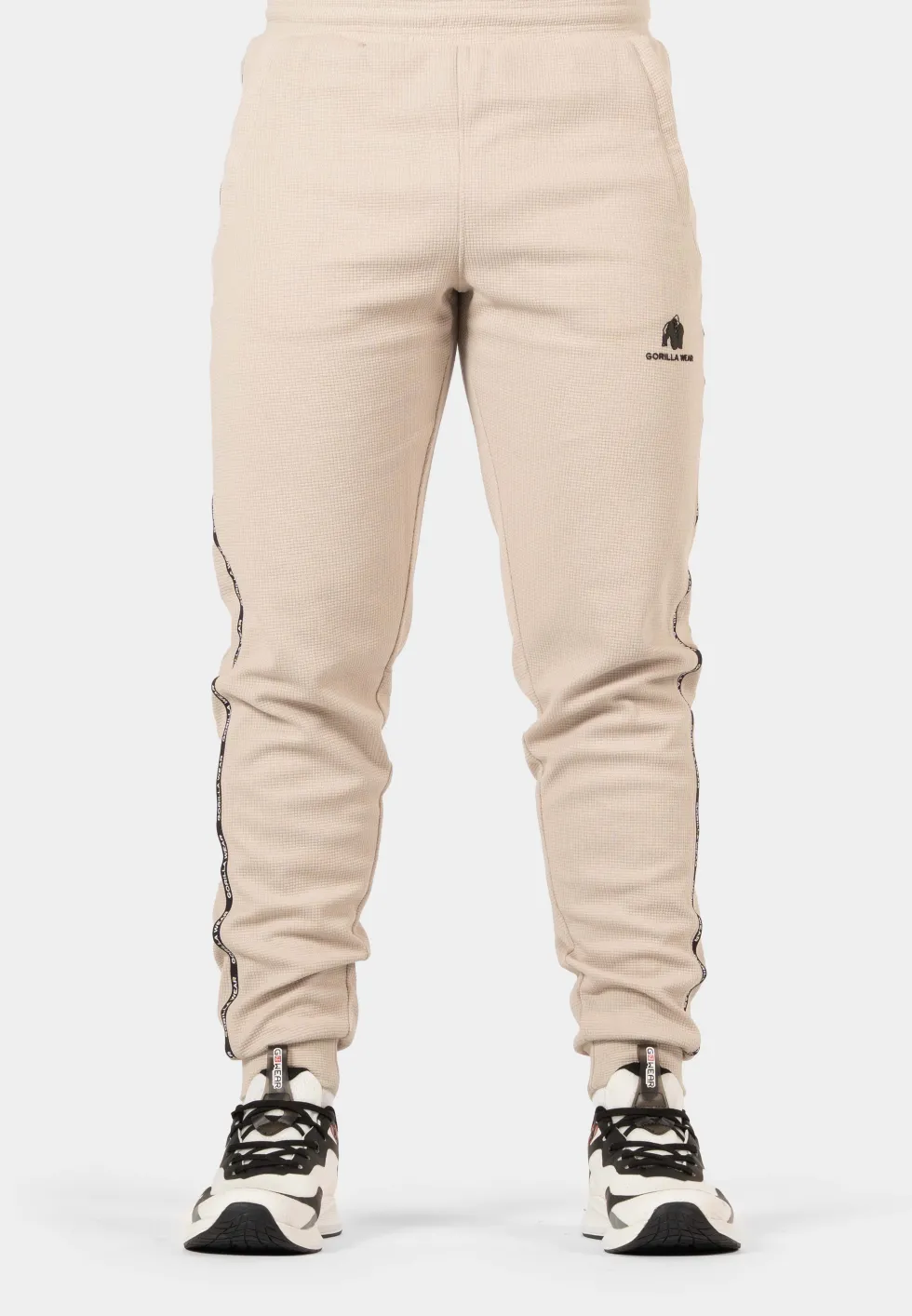 Gorilla Wear Harvey Trainingsbroek - Beige