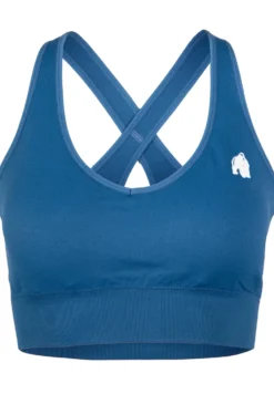 Gorilla Wear Hilton Seamless Sportbeha - Blauw