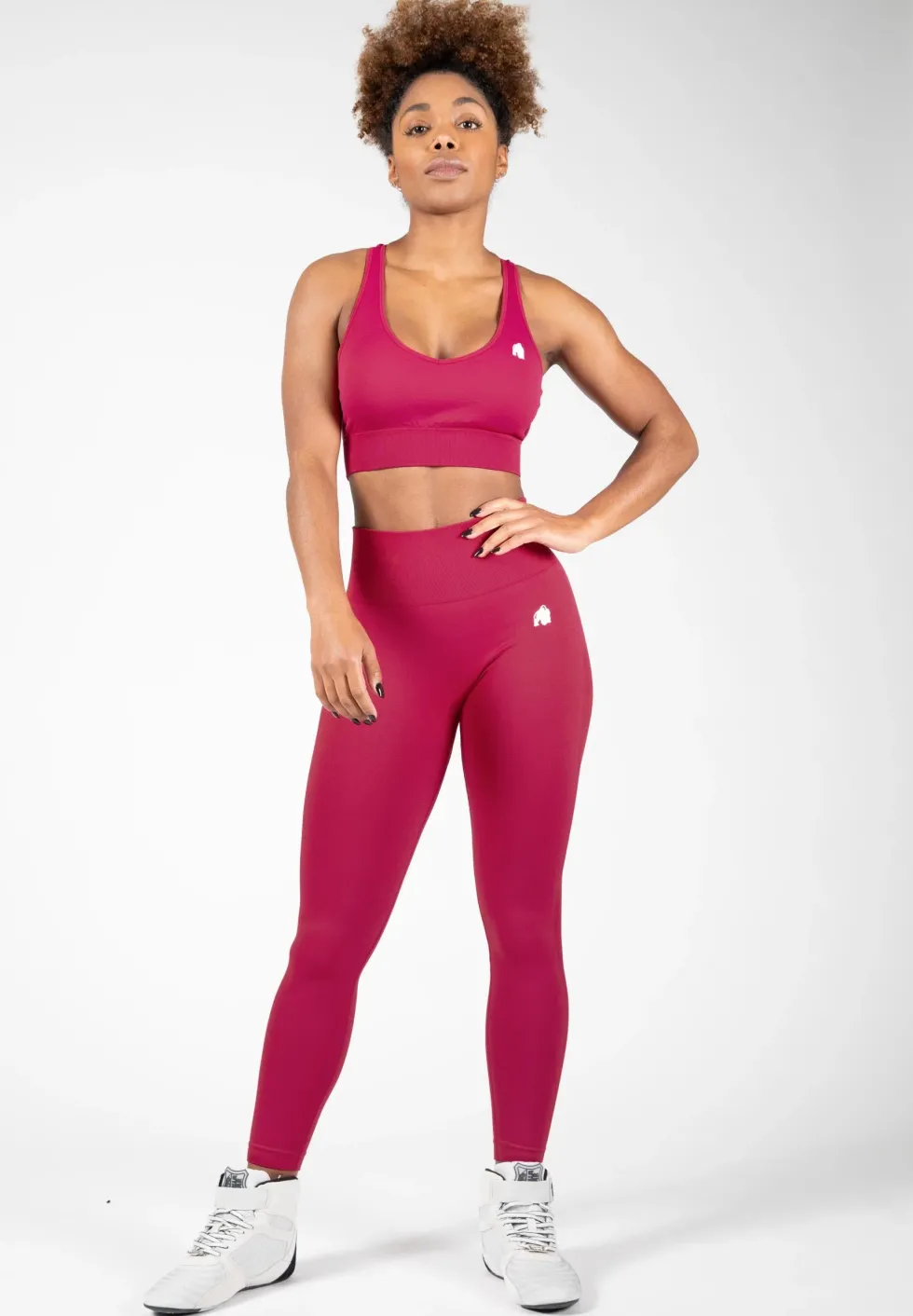 Gorilla Wear Hilton Seamless Sportbeha - Fuchsia
