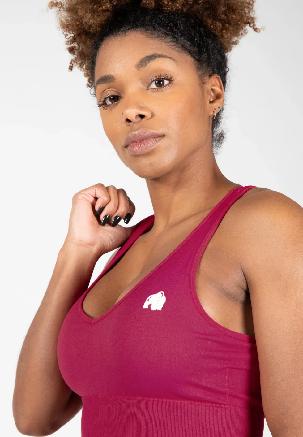 Gorilla Wear Hilton Seamless Sportbeha - Fuchsia