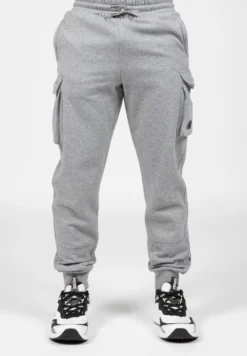 Gorilla Wear Hudson Cargo Joggingbroek - Grijs Gemeleerd