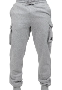 Gorilla Wear Hudson Cargo Joggingbroek - Grijs Gemeleerd