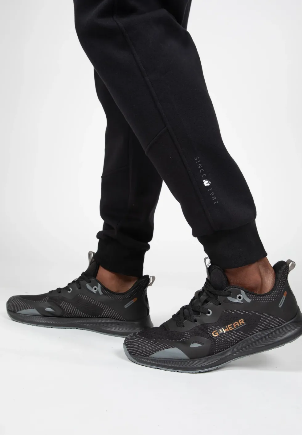 Gorilla Wear Hudson Cargo Joggingbroek - Zwart