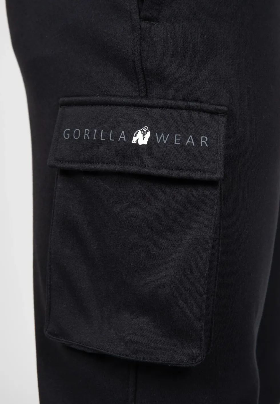 Gorilla Wear Hudson Cargo Joggingbroek - Zwart