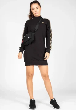 Gorilla Wear Isabella Sweatshirt Jurk - Zwart