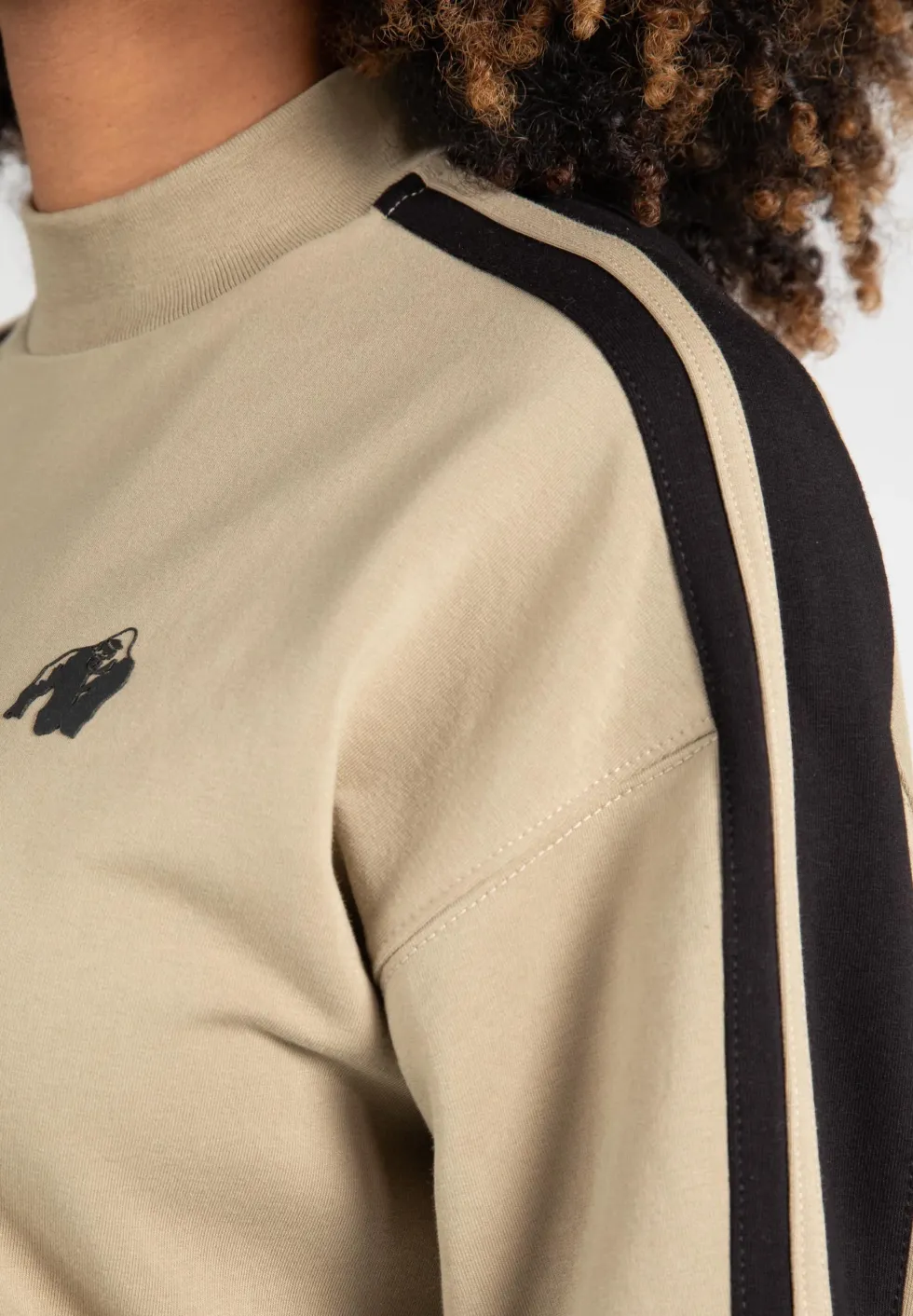 Gorilla Wear Isabella Sweatshirt Jurk - Beige