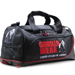 Gorilla Wear Jerome Sporttas - Zwart/Rood