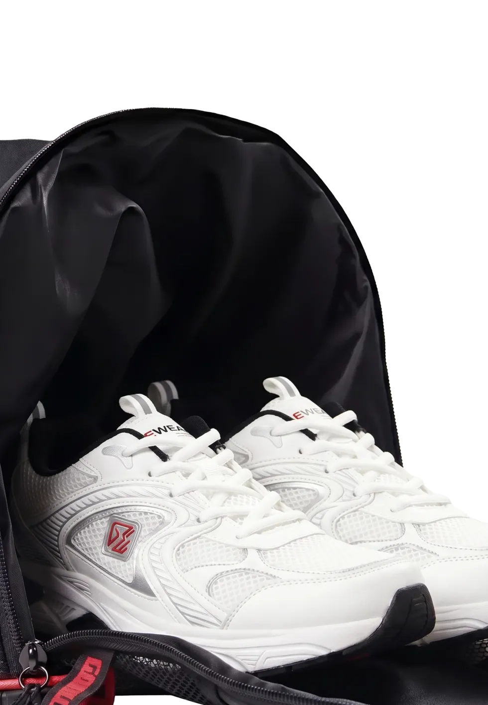 Gorilla Wear Jerome Sporttas - Zwart/Rood