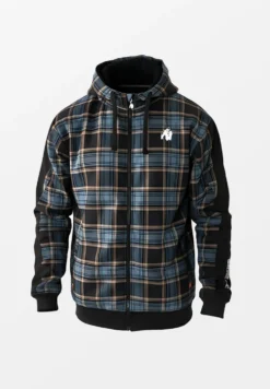 Gorilla Wear Kenton Jas - Zwart/Blauw