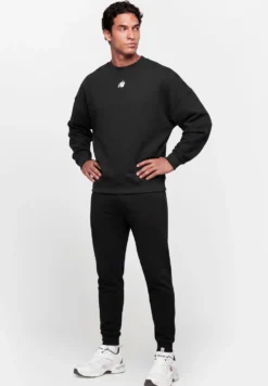 Gorilla Wear Leeds Oversized Sweater - Zwart
