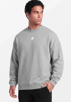 Gorilla Wear Leeds Oversized Sweater - Lichtgrijs