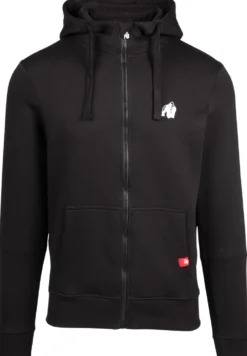 Gorilla Wear Leon Vest met Capuchon - Zwart