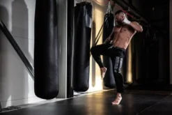 Gorilla Wear Logo Mesh Trainingsbroek - Zwart