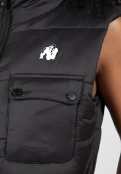 Gorilla Wear Lucia Bodywarmer - Zwart