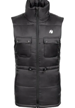 Gorilla Wear Lucia Bodywarmer - Zwart