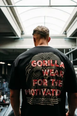 Gorilla Wear Macon Oversized T-shirt - Zwart