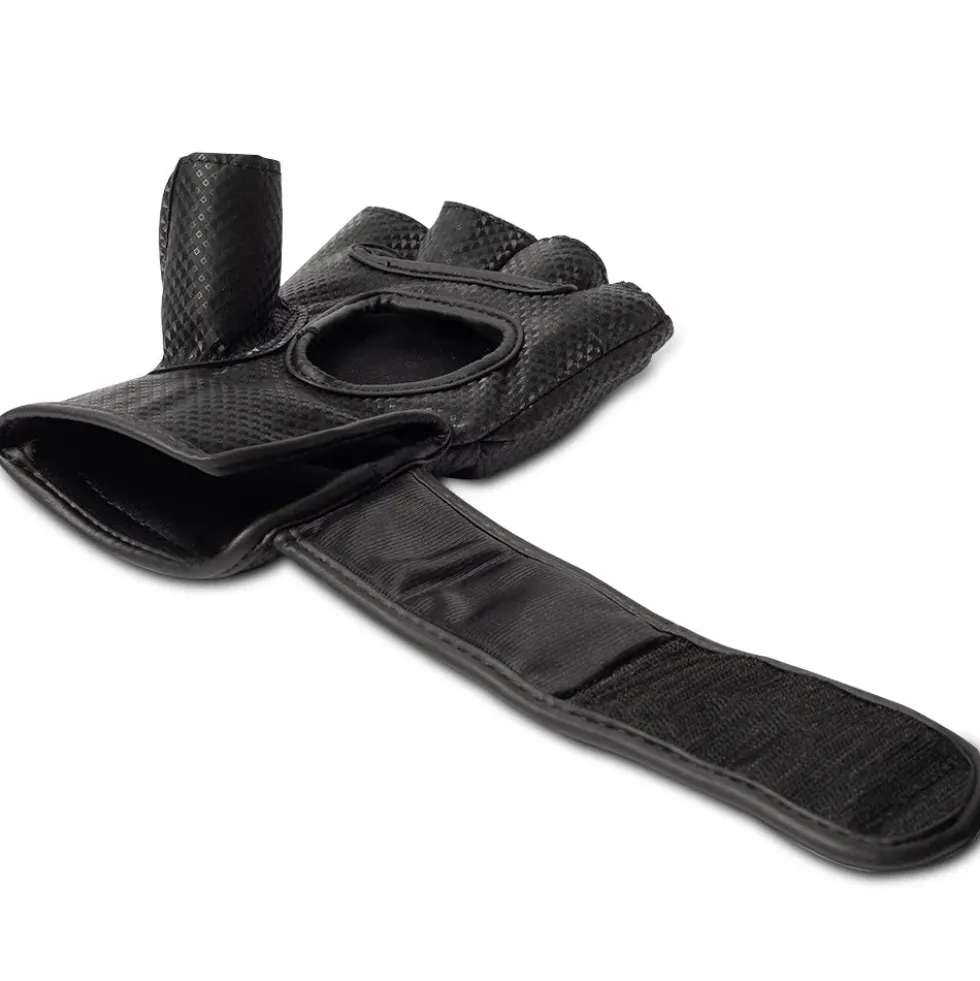 Gorilla Wear Manton MMA Handschoenen (Met Duim) - Zwart/Wit