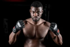 Gorilla Wear Manton MMA Handschoenen (Met Duim) - Zwart/Wit