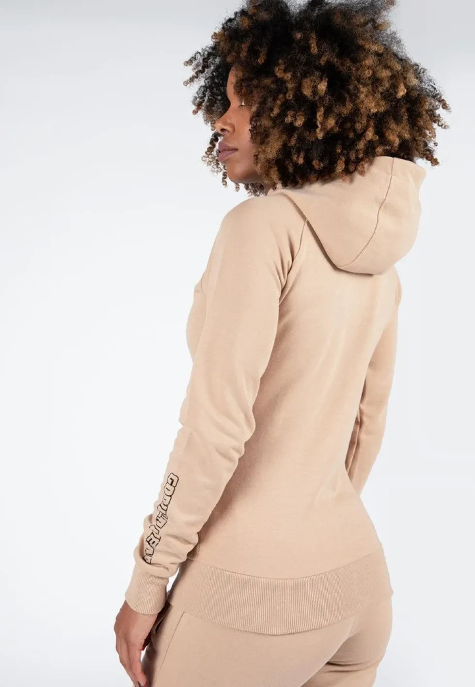 Gorilla Wear Marion Vest met Capuchon - Beige