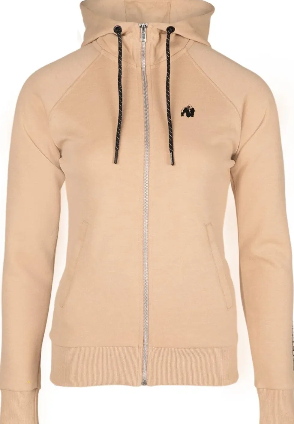 Gorilla Wear Marion Vest met Capuchon - Beige