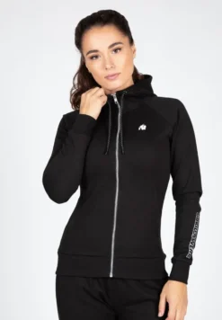 Gorilla Wear Marion Vest met Capuchon - Zwart