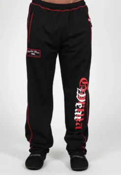 Gorilla Wear Marlow Mesh Pants - Zwart/Rood
