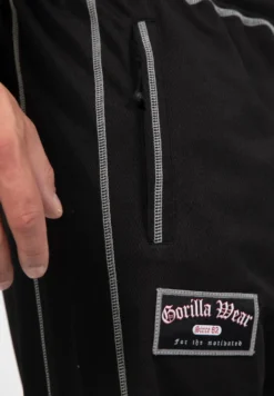 Gorilla Wear Marlow Mesh Pants - Zwart/Grijs