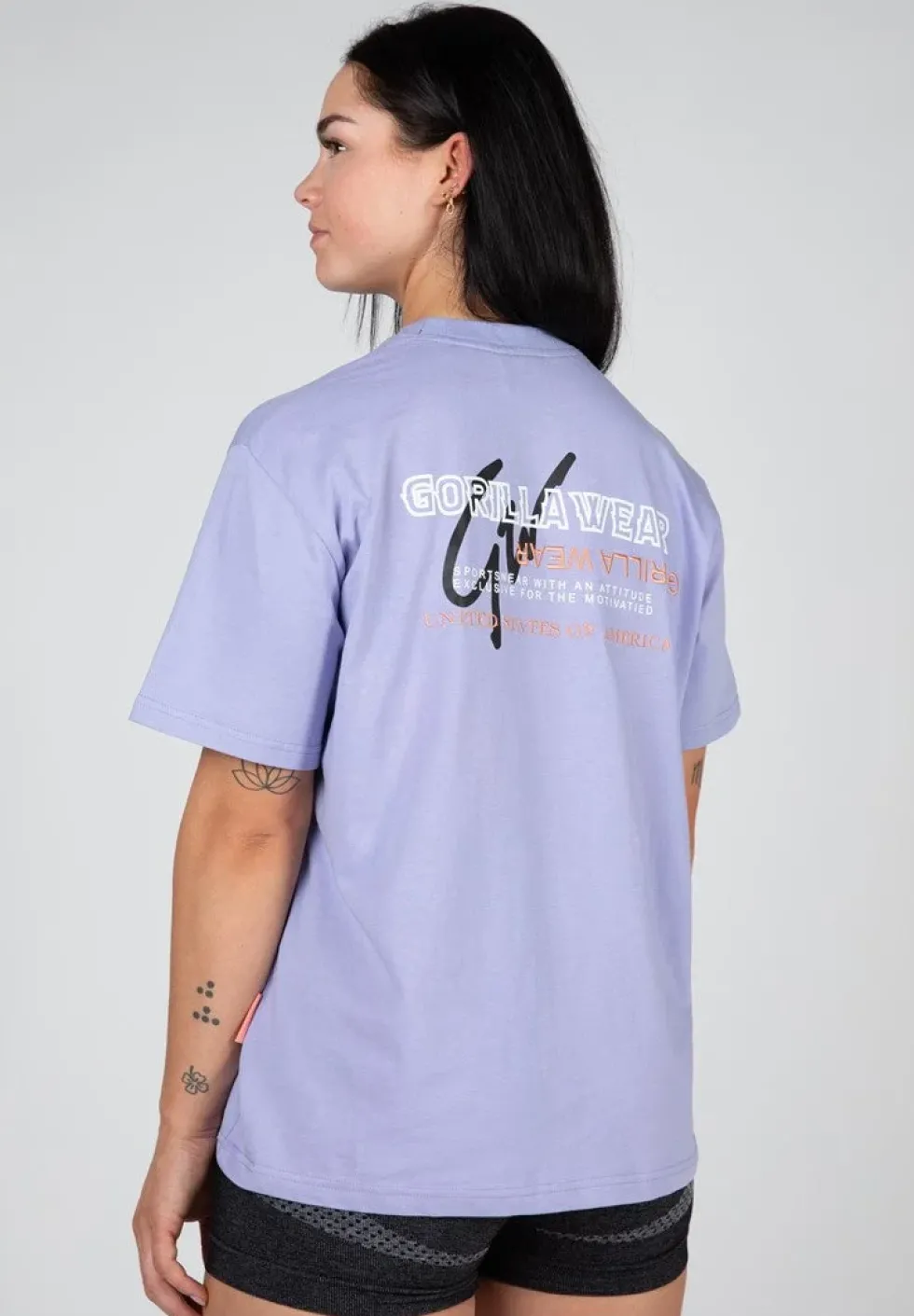 Gorilla Wear Medina Oversized T-shirt - Lila