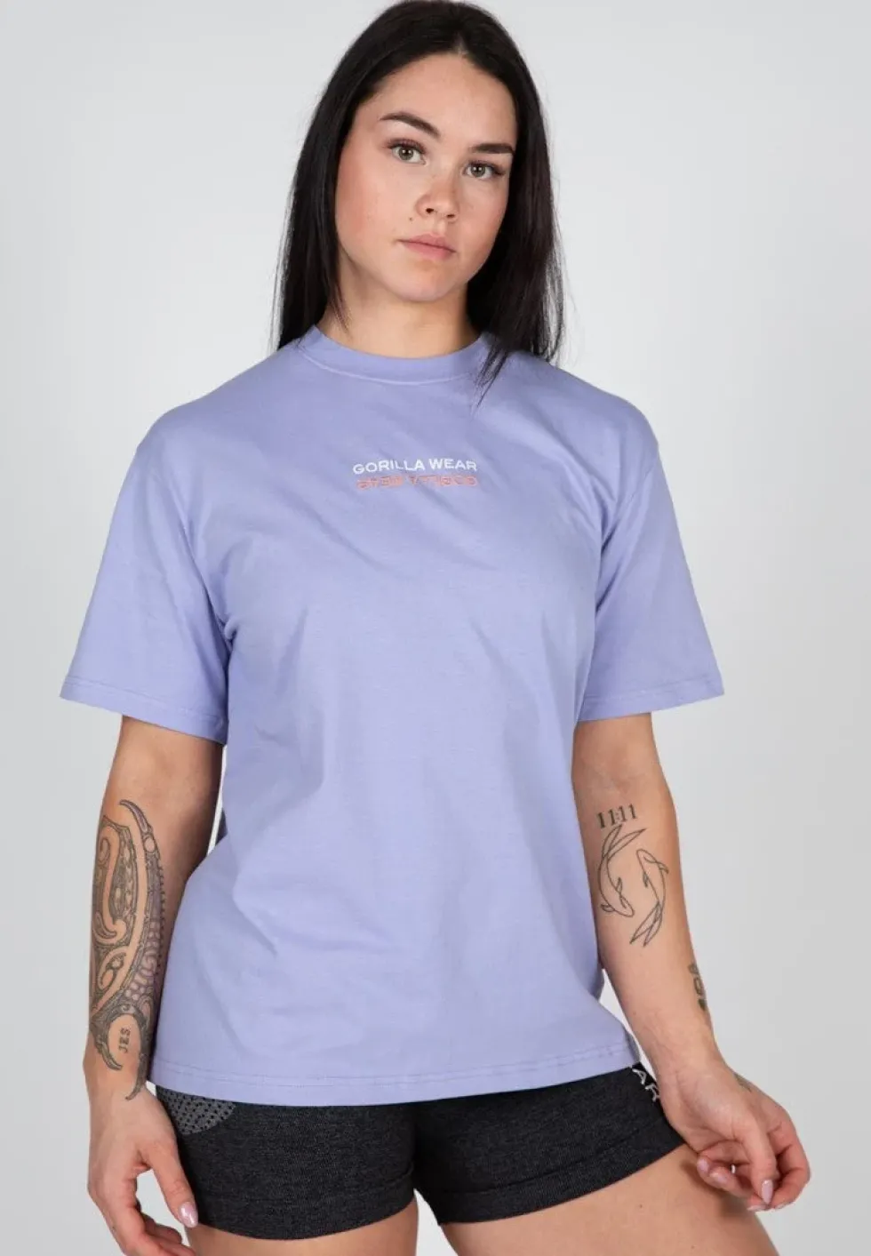 Gorilla Wear Medina Oversized T-shirt - Lila