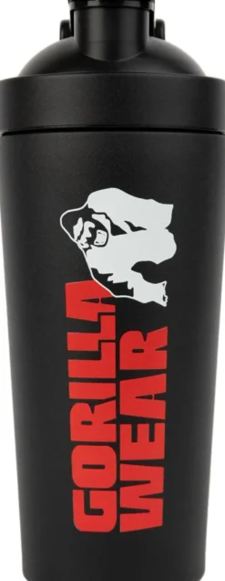 Gorilla Wear Metal Shake Beker - 740 ml - Zwart