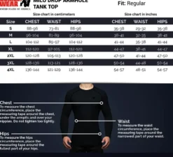 Gorilla Wear Milo Drop Armhole Tank Top - Zwart