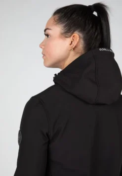Gorilla Wear Mina Softshell Jas - Zwart