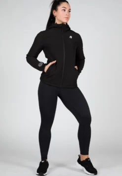 Gorilla Wear Mina Softshell Jas - Zwart