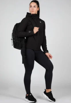 Gorilla Wear Mina Softshell Jas - Zwart