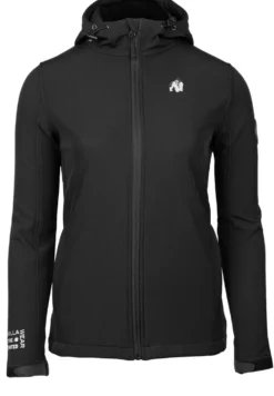Gorilla Wear Mina Softshell Jas - Zwart