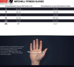 Gorilla Wear Mitchell Training Gloves - Fitness Handschoenen - Zwart