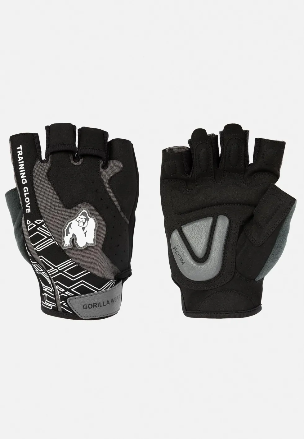 Gorilla Wear Mitchell Training Handschoenen 2.0 - Zwart/Grijs
