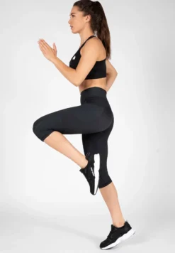 Gorilla Wear Monroe Cropped Legging - Zwart
