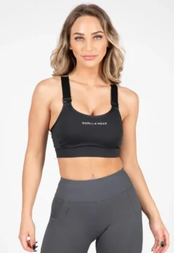 Gorilla Wear Monroe Sportbeha - Zwart
