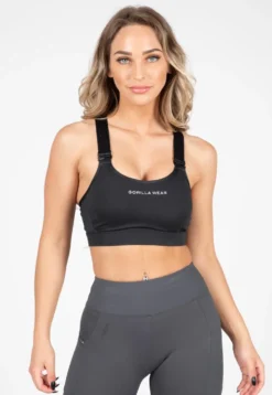 Gorilla Wear Monroe Sportbeha - Zwart