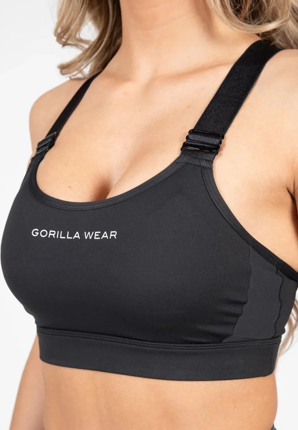 Gorilla Wear Monroe Sportbeha - Zwart