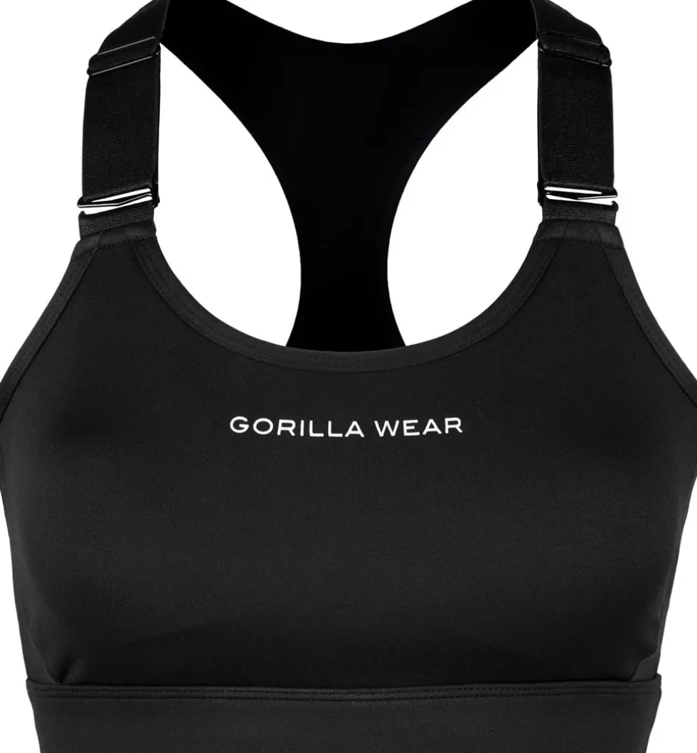 Gorilla Wear Monroe Sportbeha - Zwart